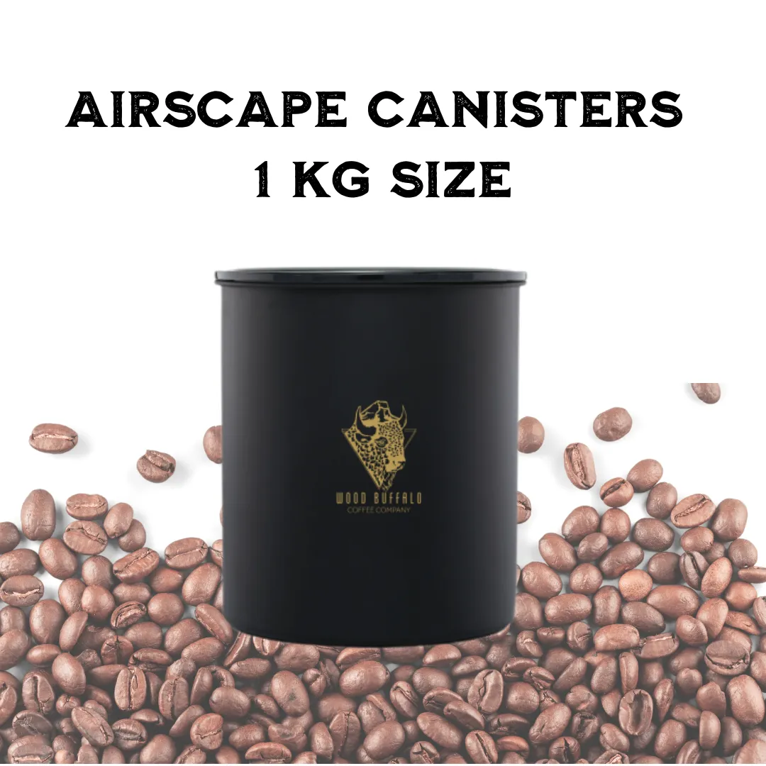 1 KG Wood Buffalo Coffee Airscape® Classic Canister