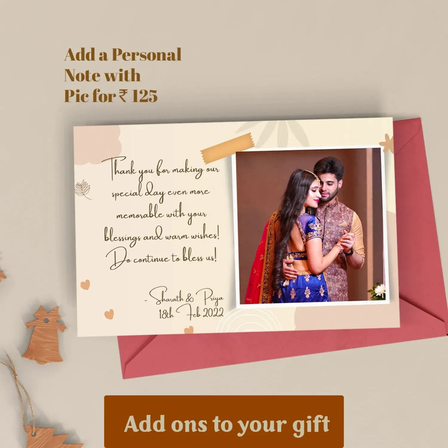2024 Diwali Combo 2.0 (Classy Metal Flip Card Cover Diary   Classy Metal Keychain   Pen   Classy Steel Cardholder   Ferrero Rocher   Diya) - Brown