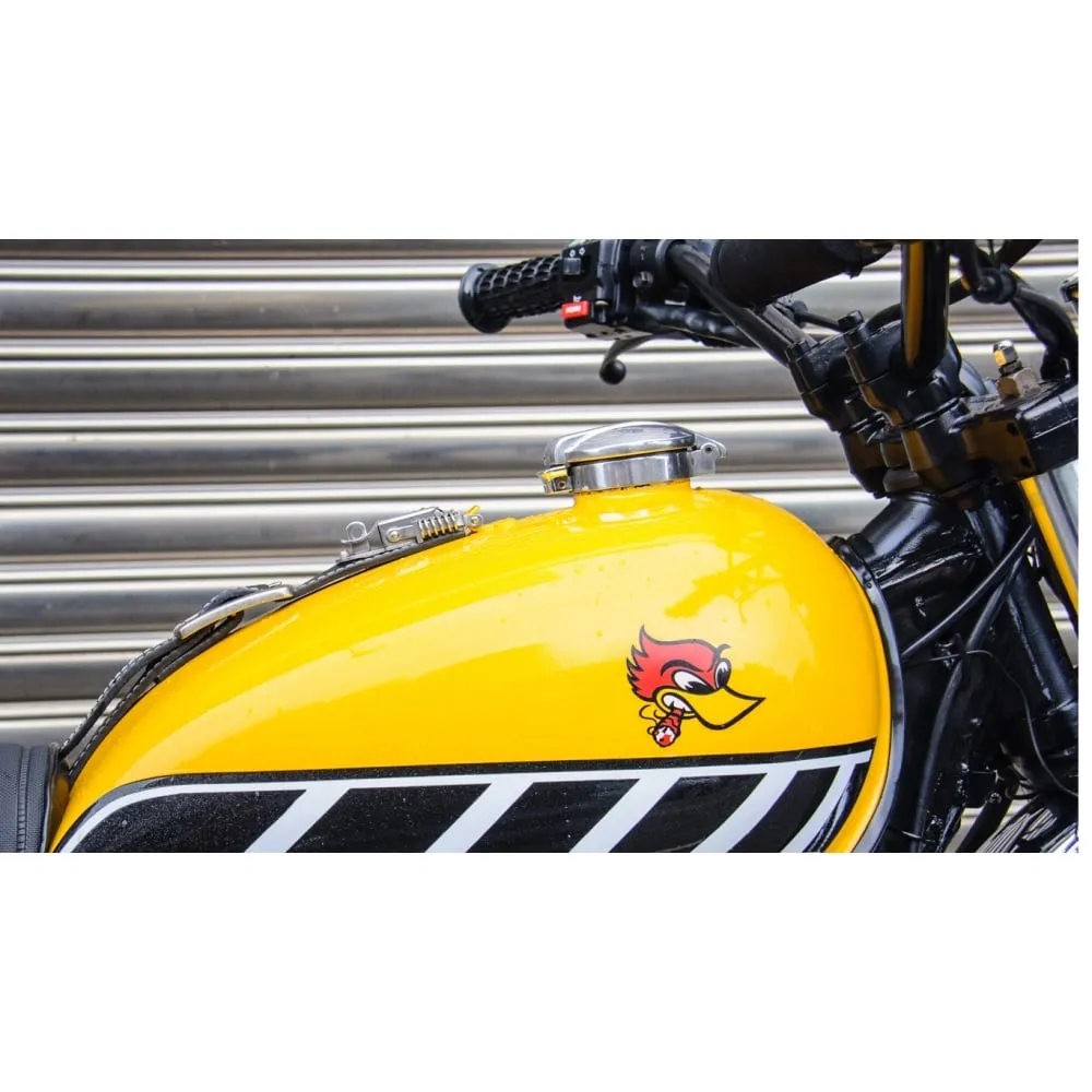 2" Alloy Monza flip-up fuel cap