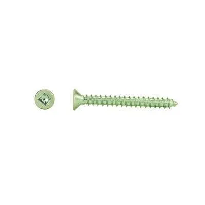 #5 Flat Head Zinc Plated Square Drive Wood Screws