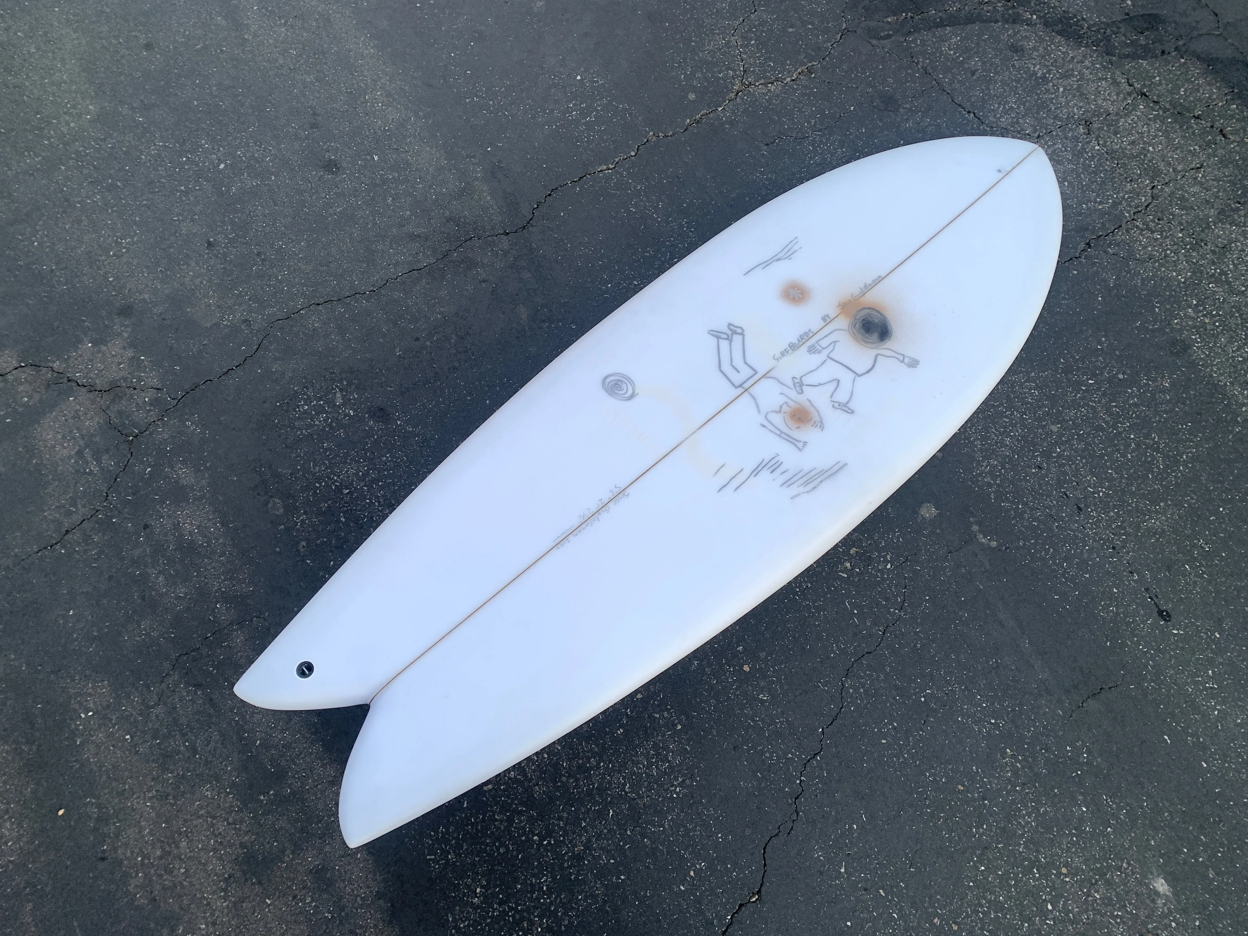5’6” Jesse Guglielmana Shovel Fish