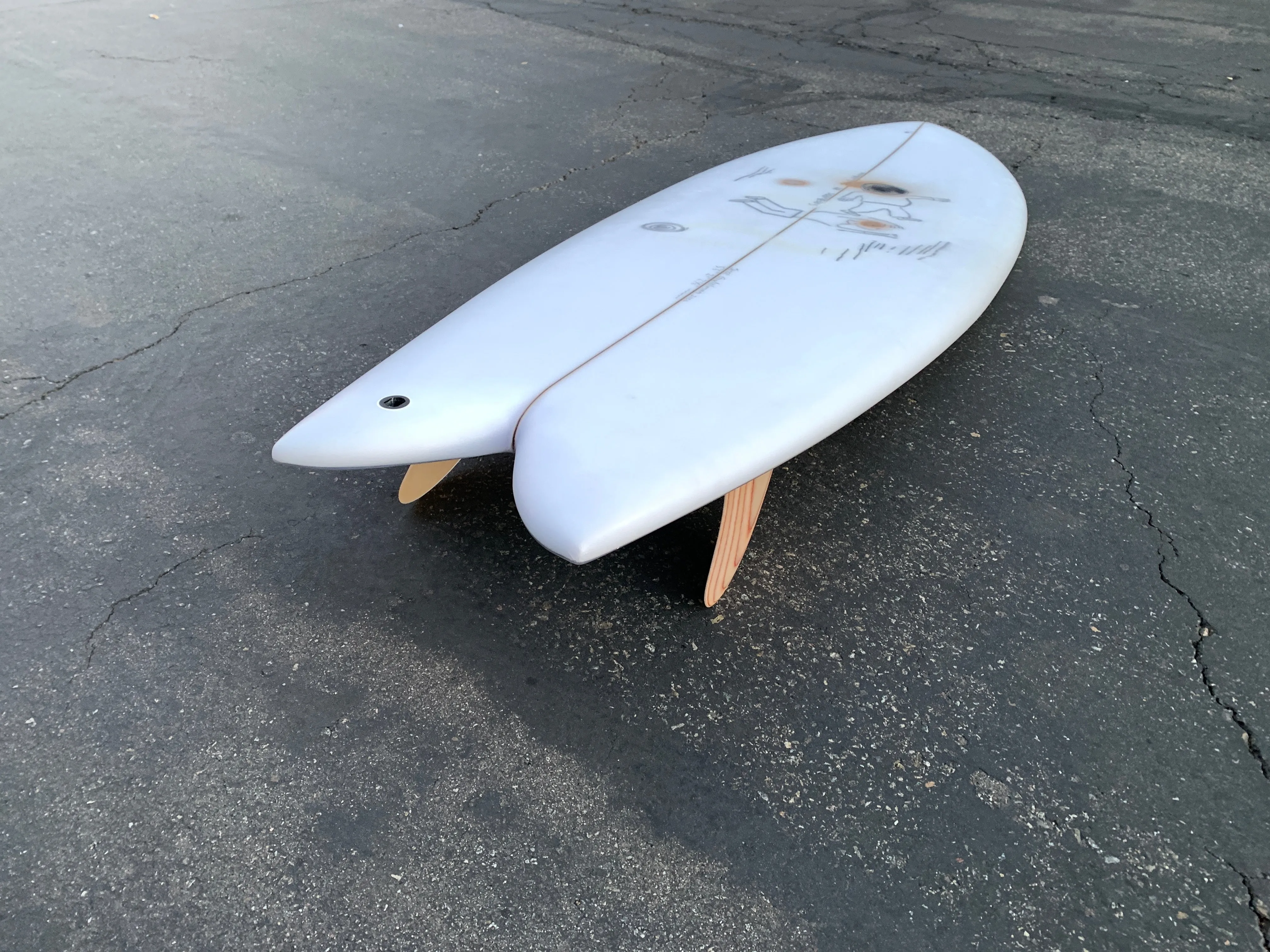 5’6” Jesse Guglielmana Shovel Fish