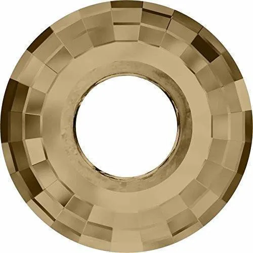 6039 Swarovski Disk Pendants