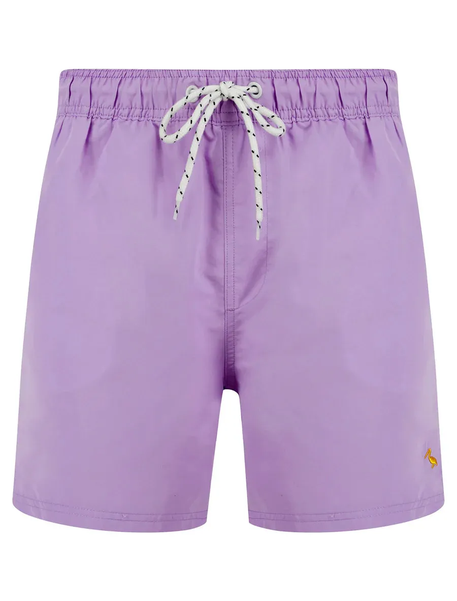 Abyss Classic Swim Short  Purple Rose