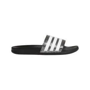 Adidas Kids Adilette Comfort Slide - Silver/Glitter