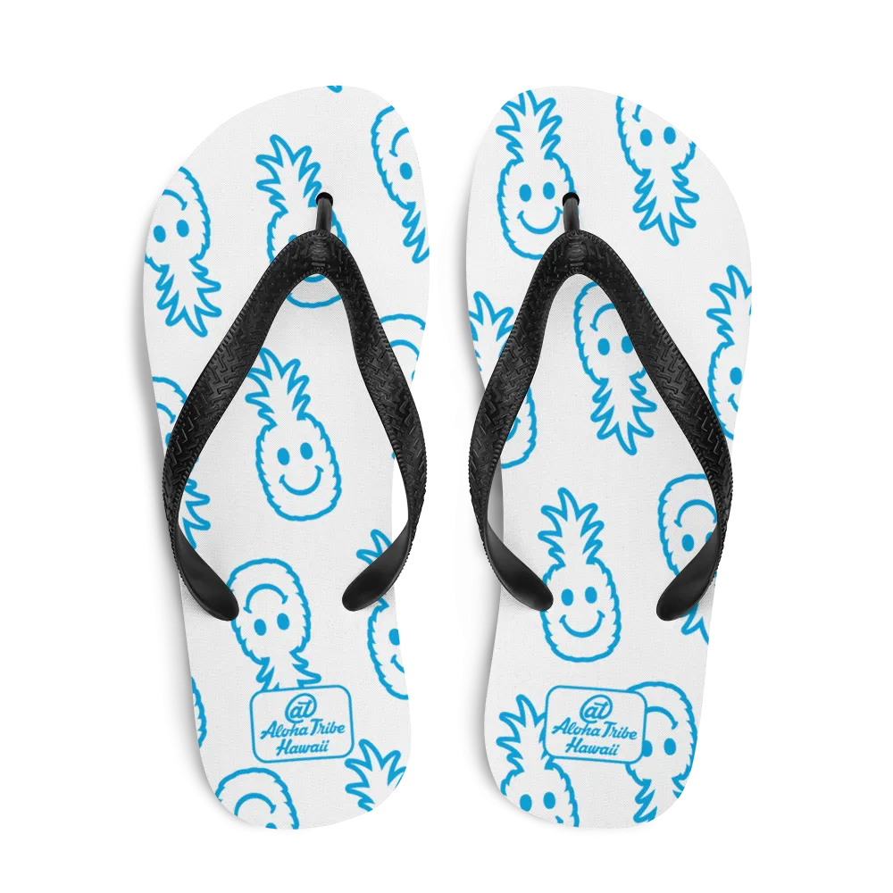 Aloha Tribe -Happy Pineapple- Flip-Flops