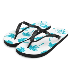 Aloha Tribe -Palm Tree Monogram- Flip-Flops