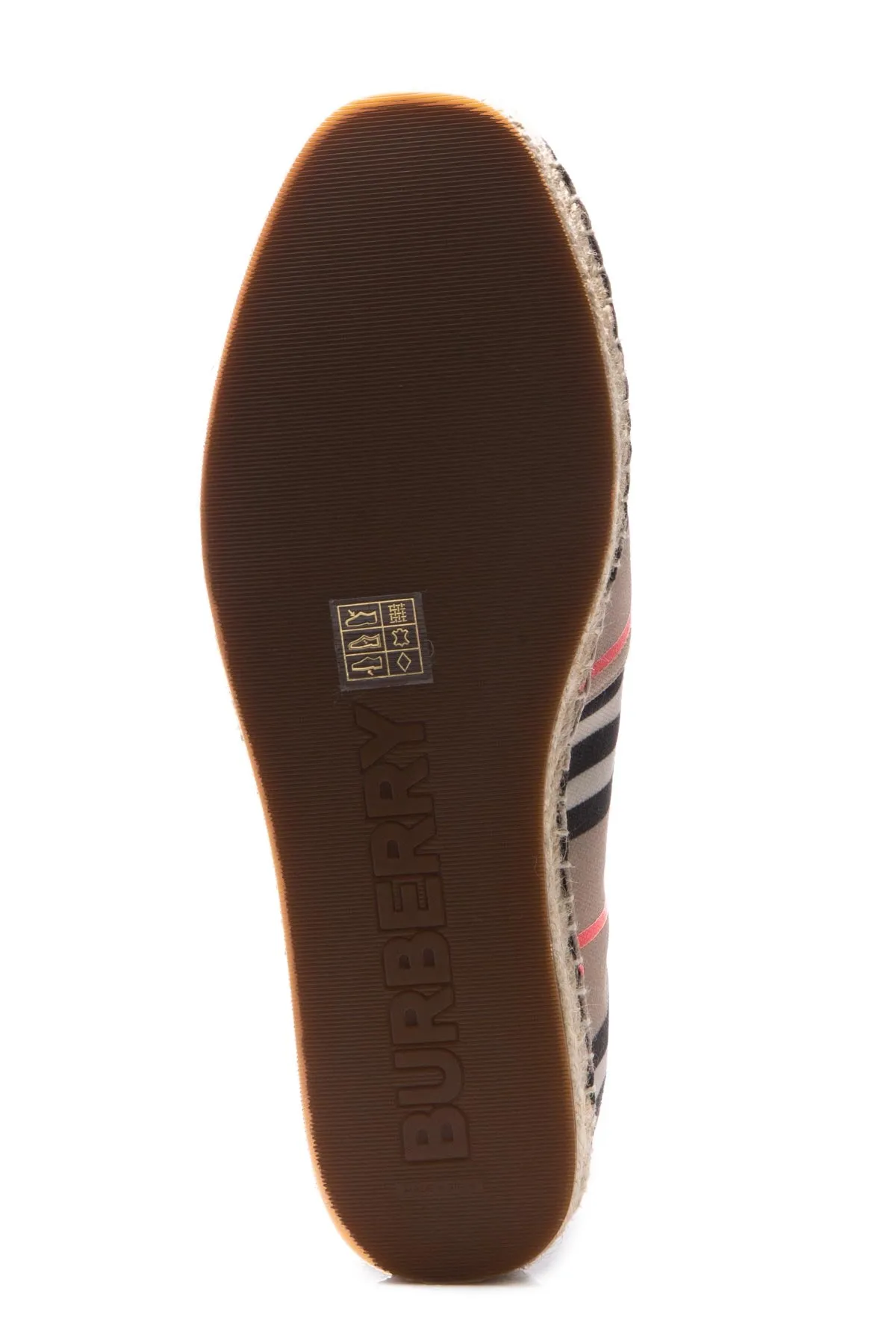 Alport Icon Stripe Espadrilles - Size 38.5