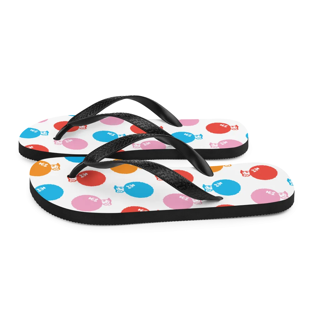 Alter Ego -Afro Dots- Flip-Flops