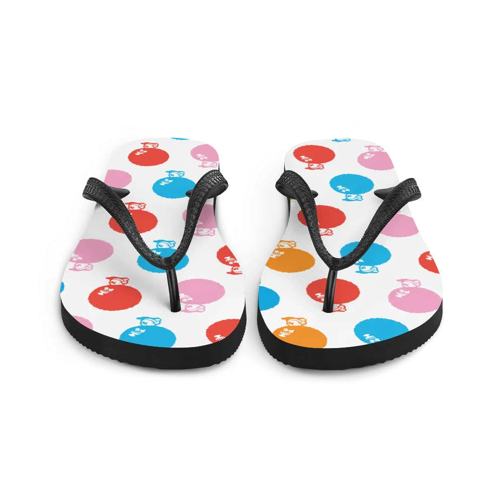 Alter Ego -Afro Dots- Flip-Flops