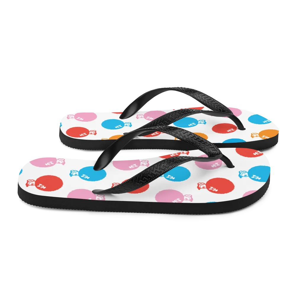 Alter Ego -Afro Dots- Flip-Flops