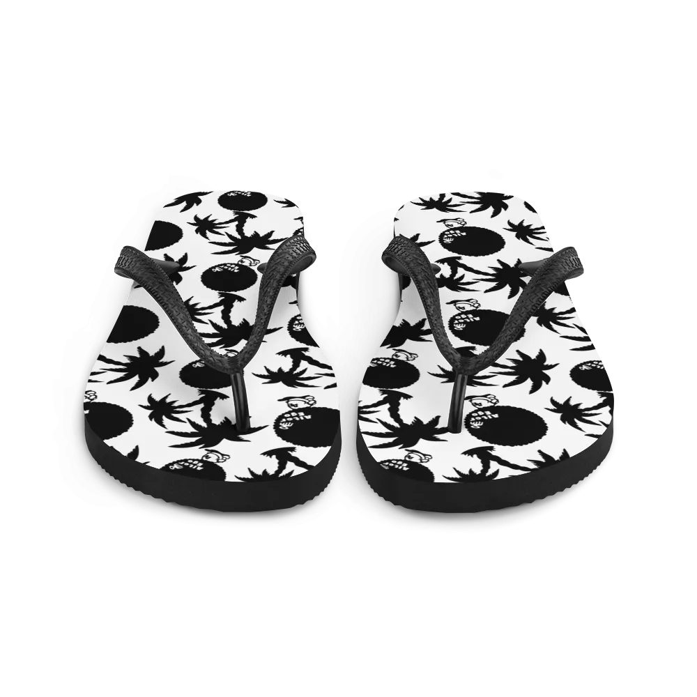 Alter Ego -Palm Tree Monogram- Flip-Flops