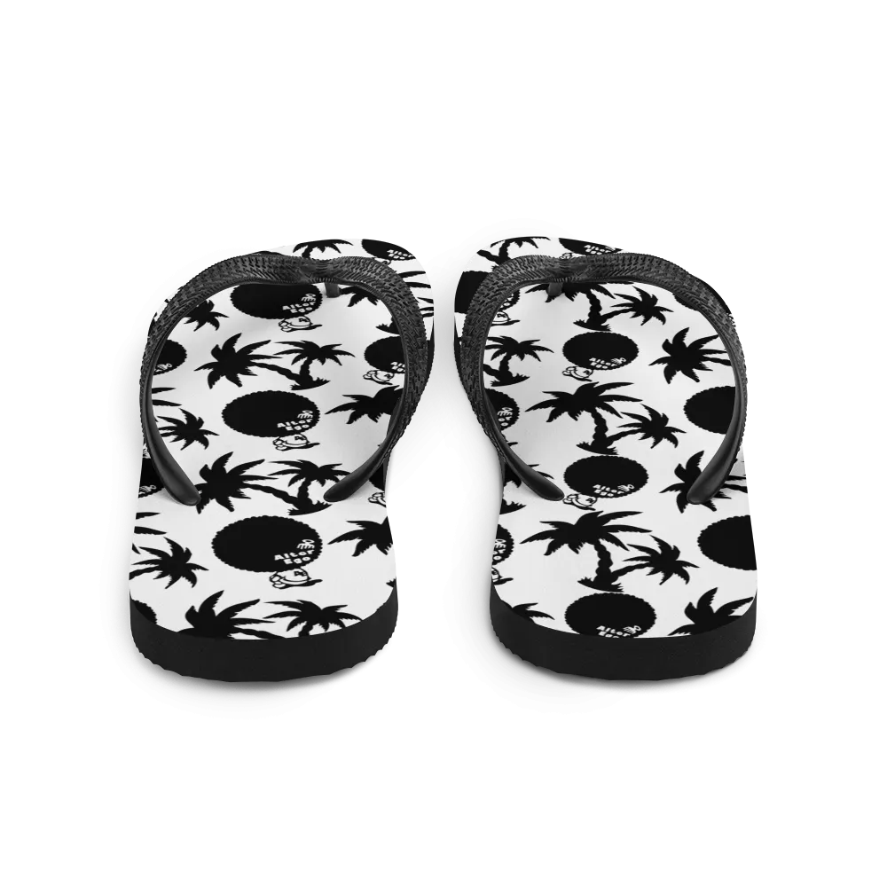 Alter Ego -Palm Tree Monogram- Flip-Flops
