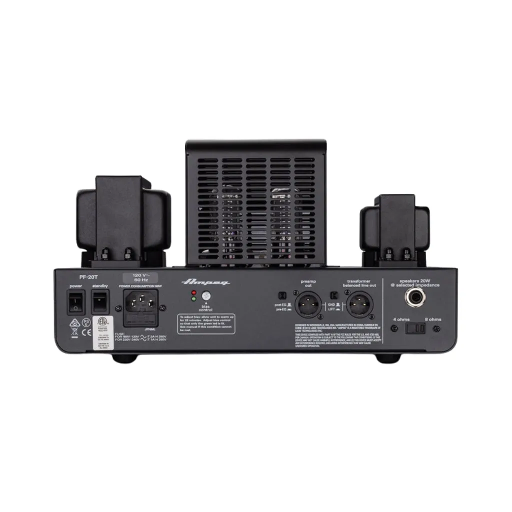 Ampeg PF-20T Portaflex - 20-watt All-tube Bass Head