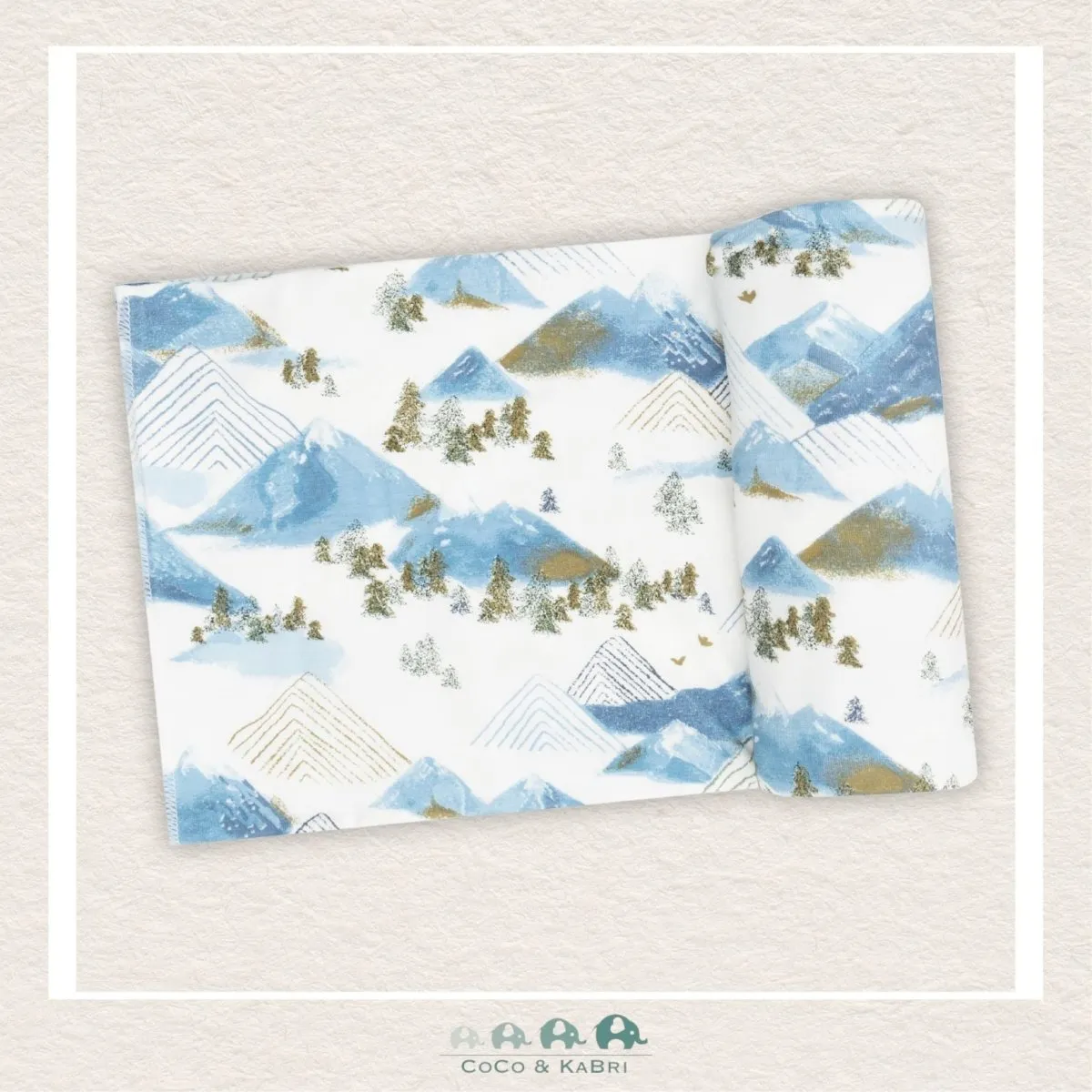 Angel Dear Mountains Swaddle Blanket