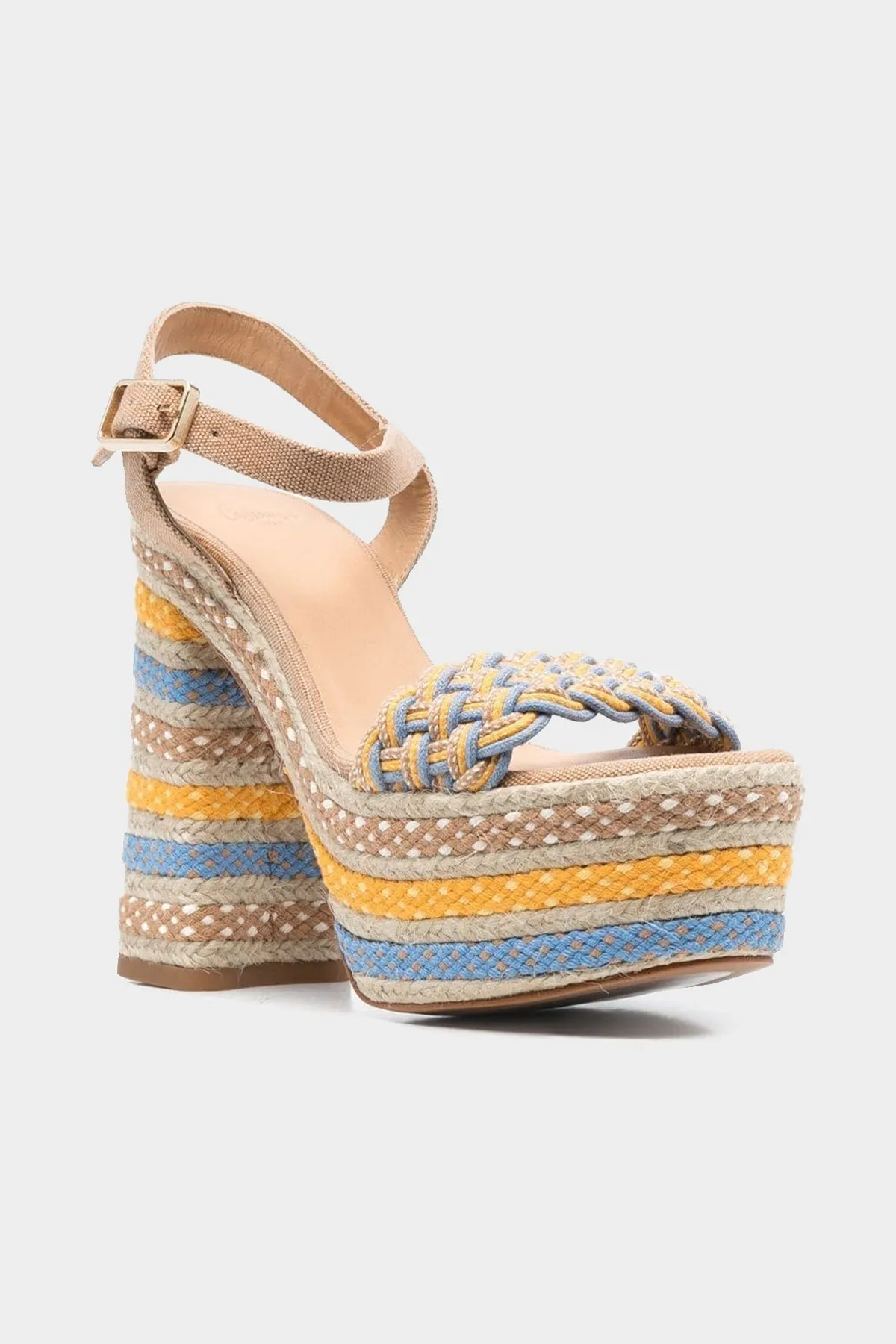 Anne Platform Sandal in Multicolor