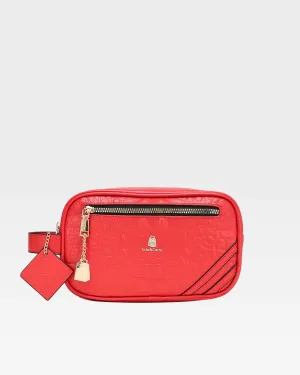 Apollo 2 Toiletry Bag in Red