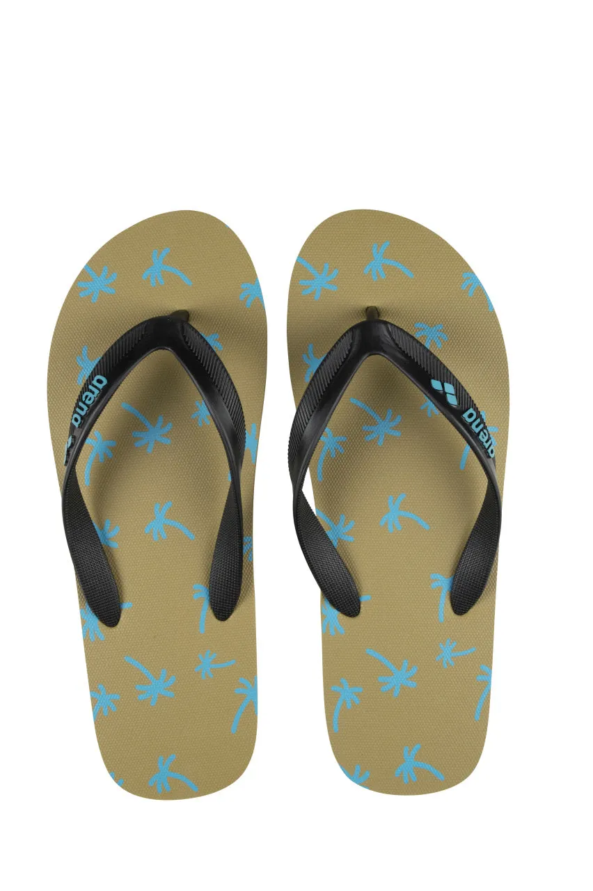 Arena Beach Flip Flop - Palm-Dark Olive