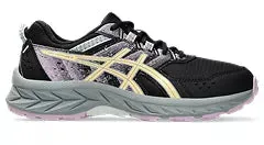 Asics Pre Venture 9 GS  Girl's Trail Shoe Black/ Light Orange