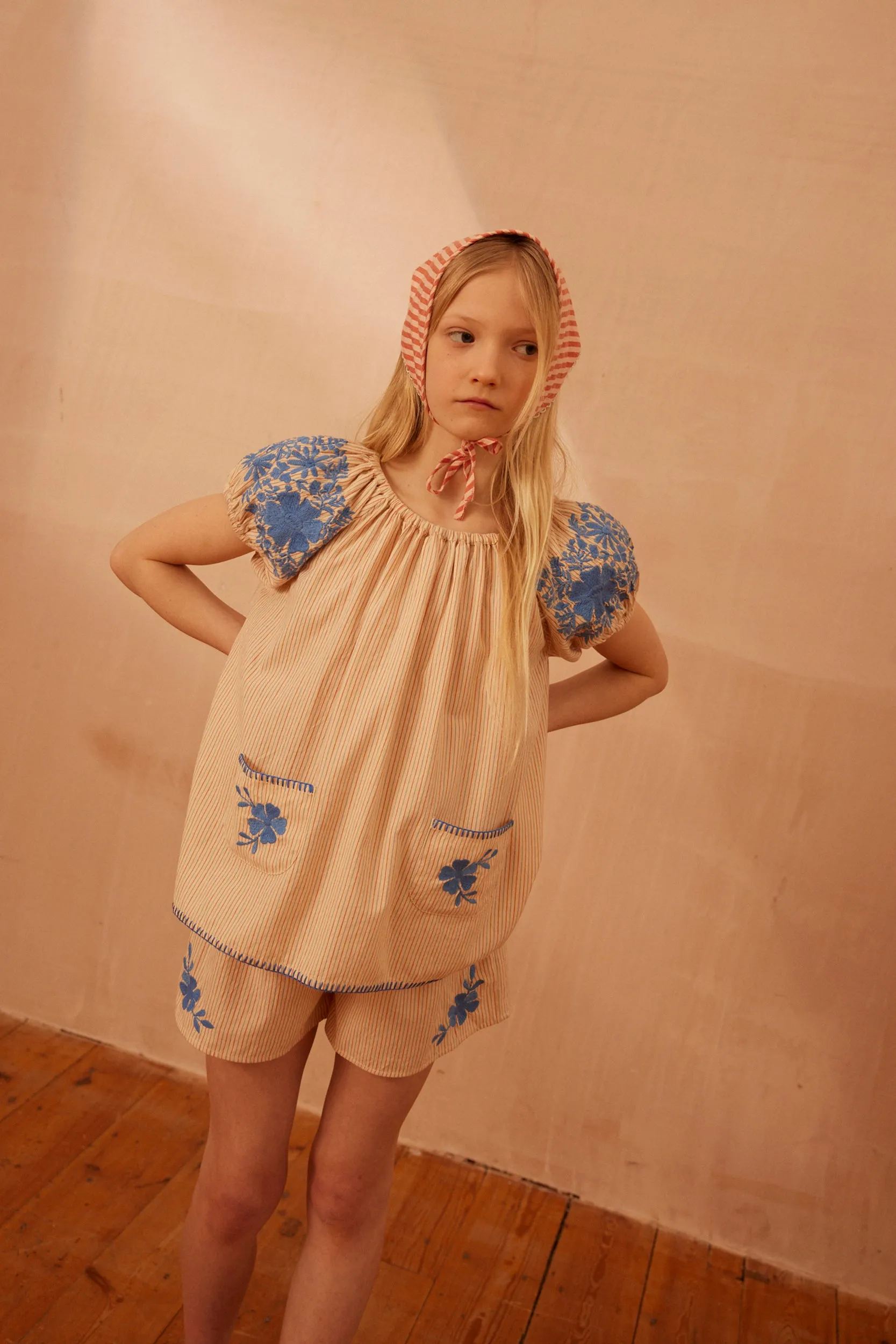 Barbara Short Set, Cazan Stripe