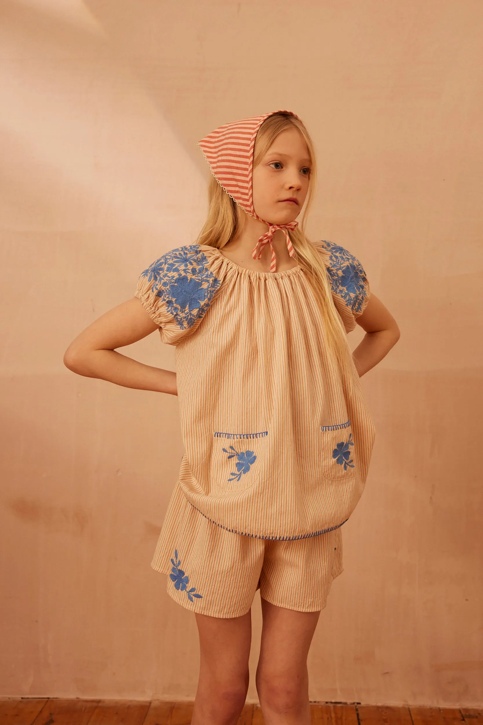 Barbara Short Set, Cazan Stripe