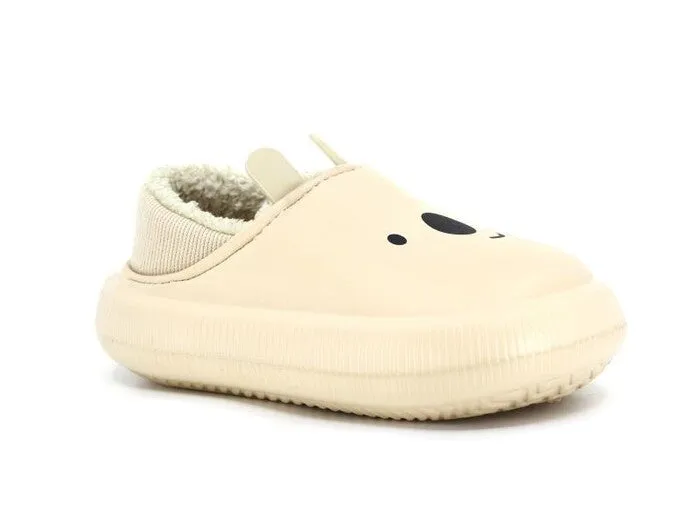 Beige Slippers 25-30
