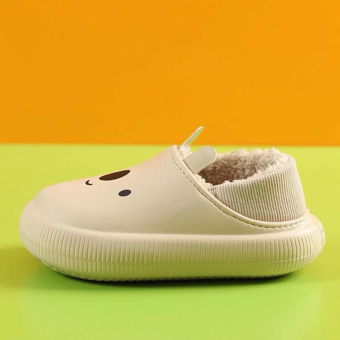Beige Slippers 25-30