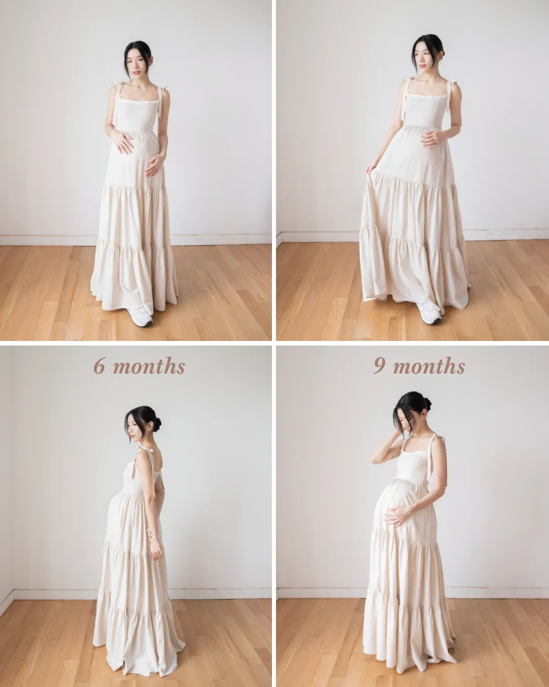 BELLE Maxi Dress in Cream
