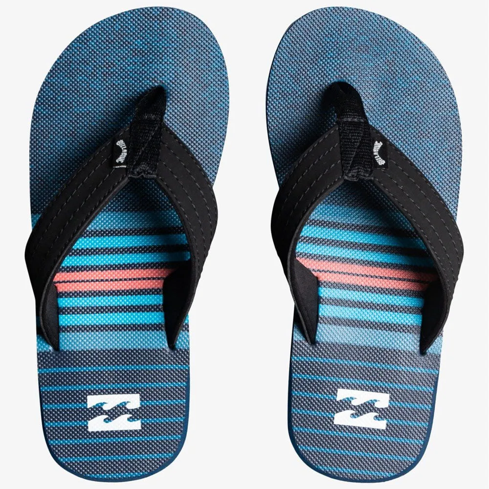 Billabong Boys All Day Theme Flip Flops
