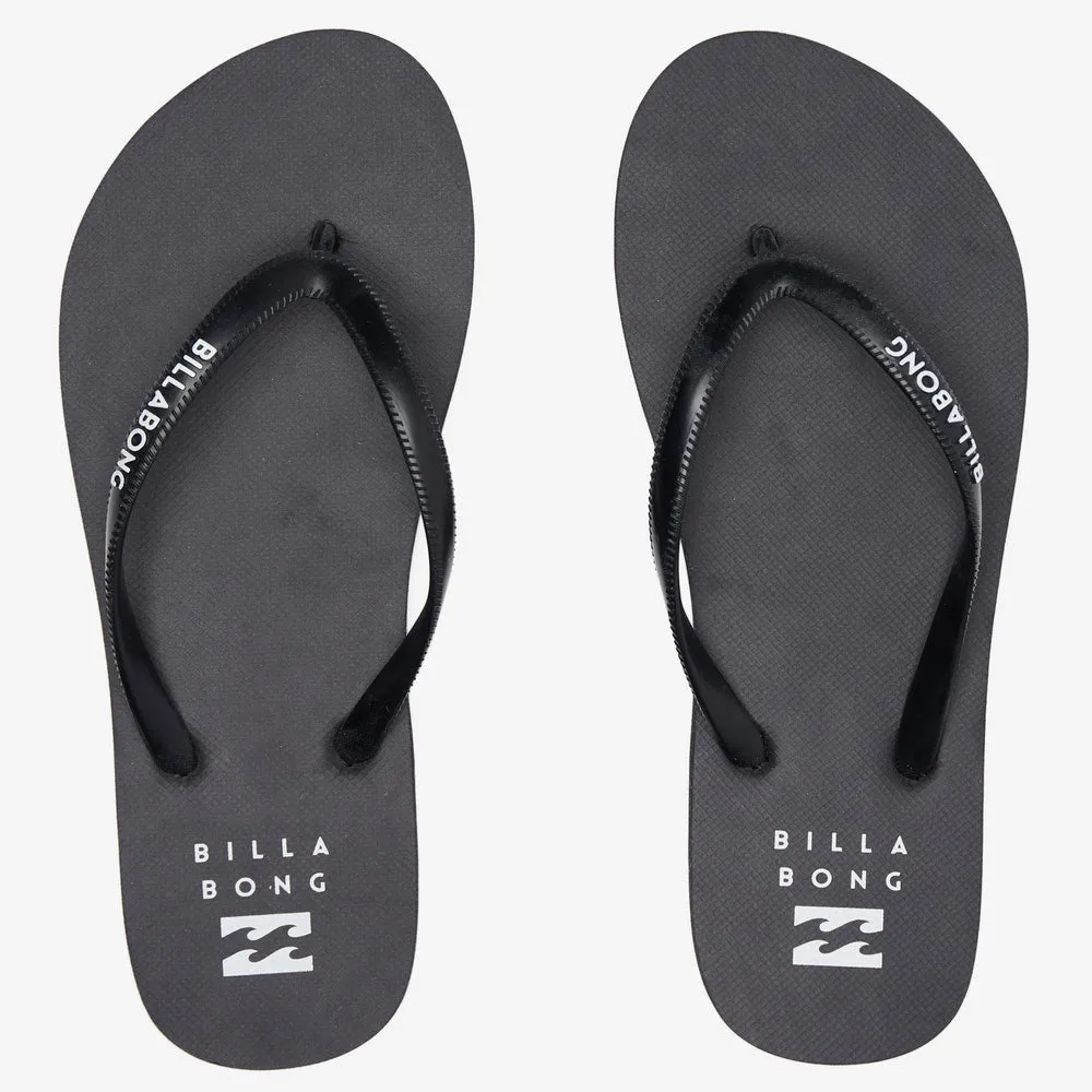 Billabong Womens Dama Flip Flops - Black/White