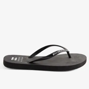 Billabong Womens Dama Flip Flops - Black/White