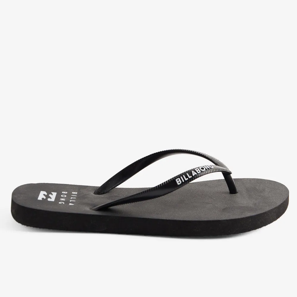 Billabong Womens Dama Flip Flops - Black/White