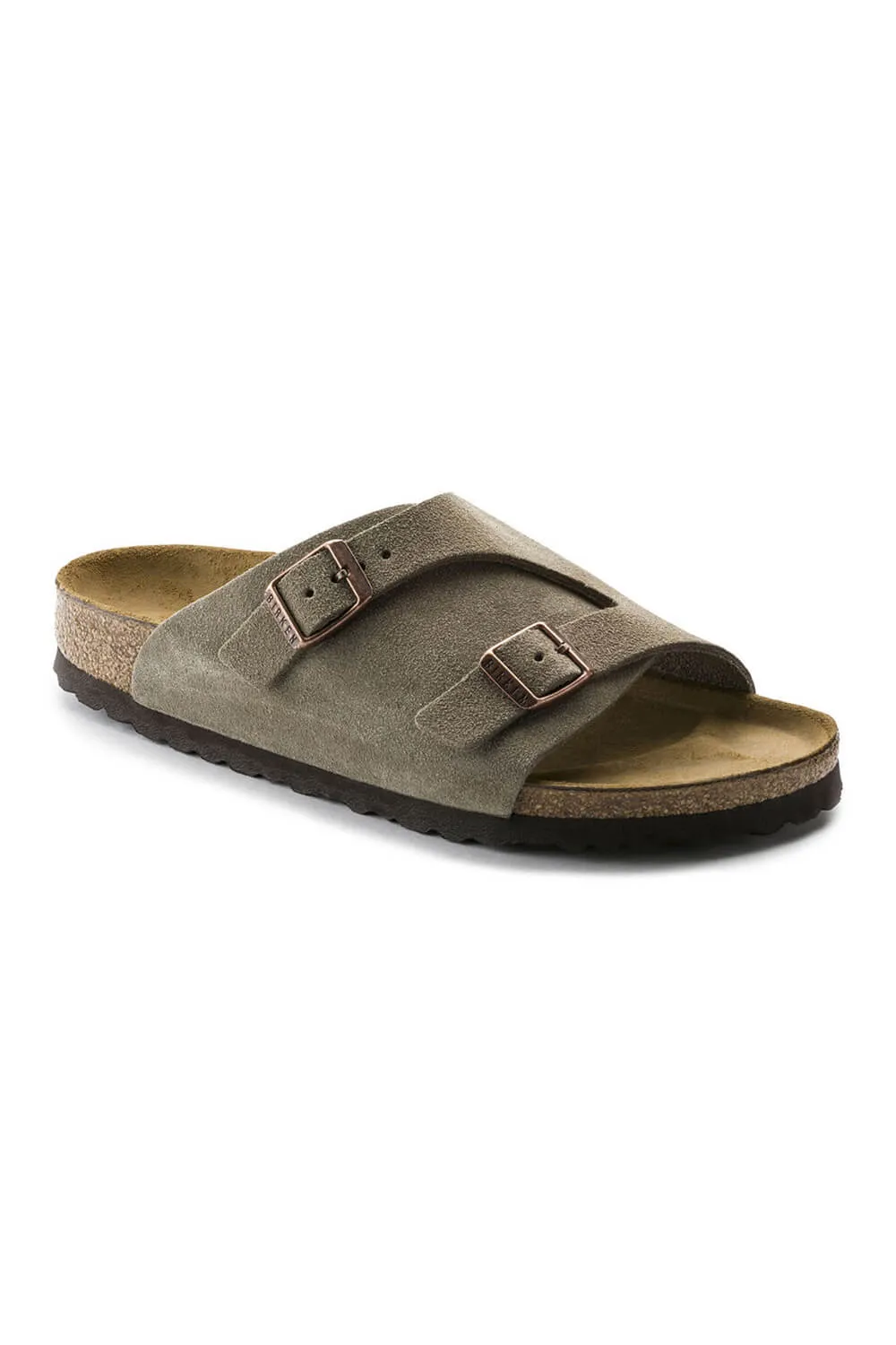 Birkenstock Zurick Suede Sandals for Women in Taupe | 50463