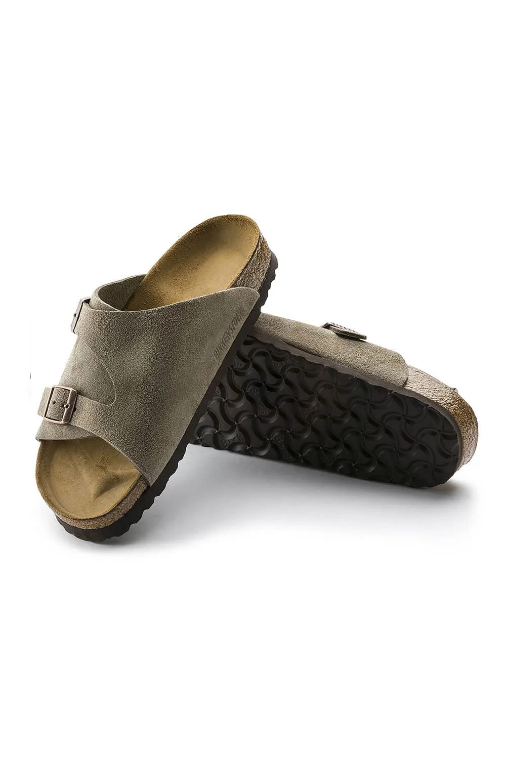 Birkenstock Zurick Suede Sandals for Women in Taupe | 50463