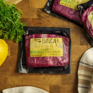 Bison Flat Iron Steak