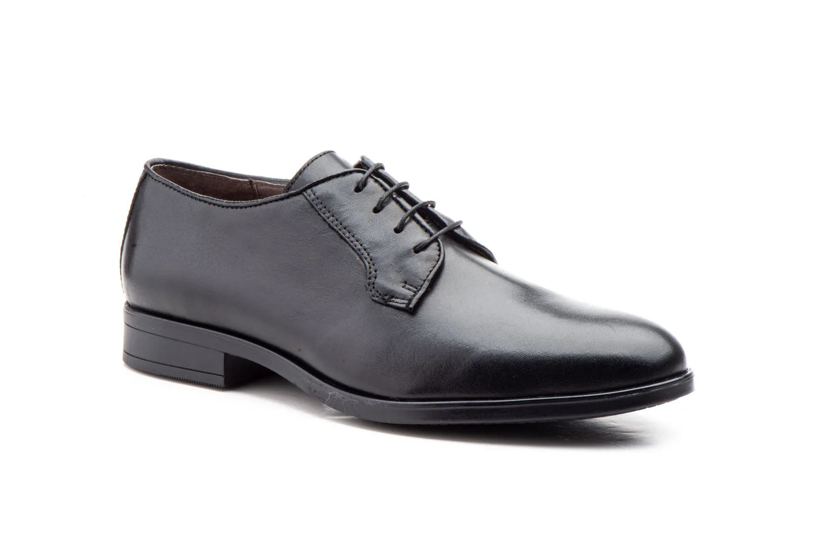 Black Lace-Up Shoes