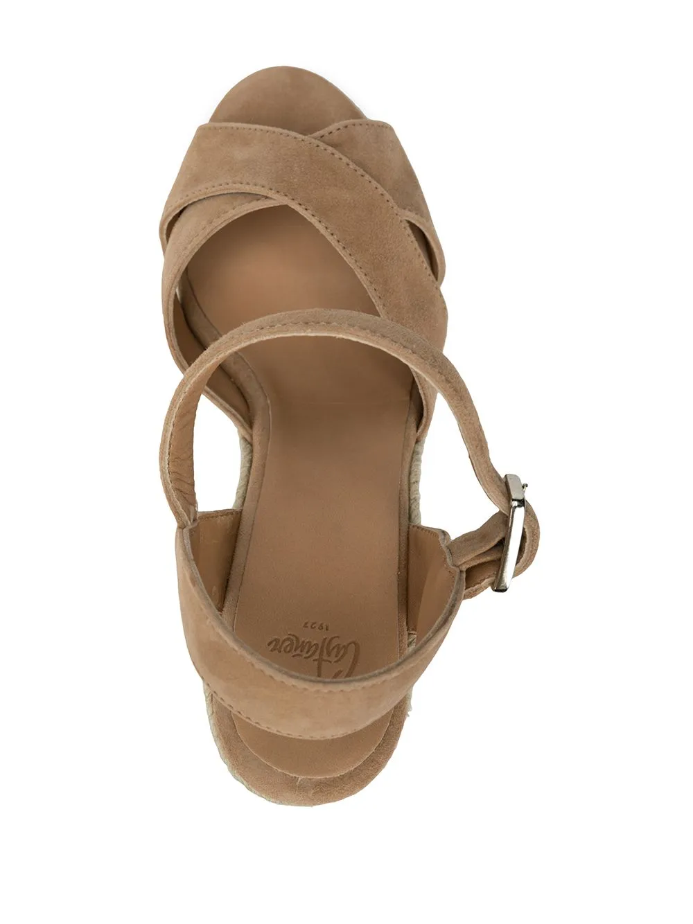 Blaudell suede leather espadrilles