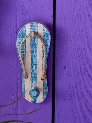 Blue And White Sandal Hanger
