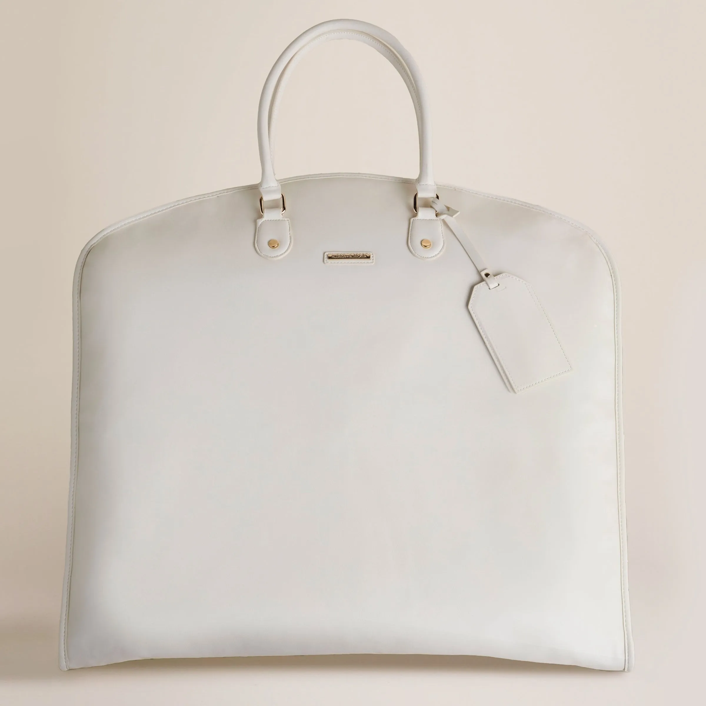 Bon Voyage Garment Bag - Ecru