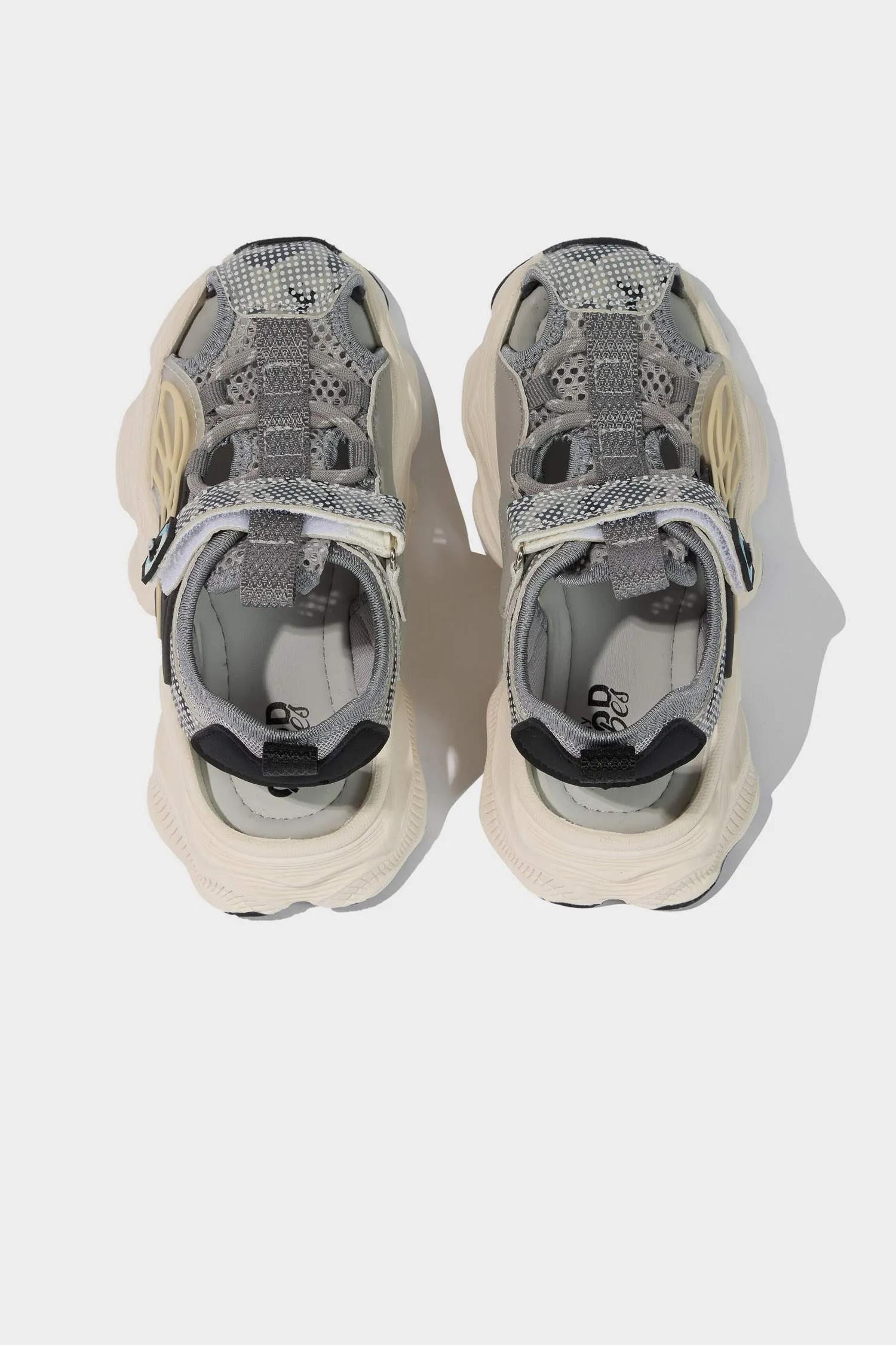 Boy Slip On Flat Sole Velcro Sandals