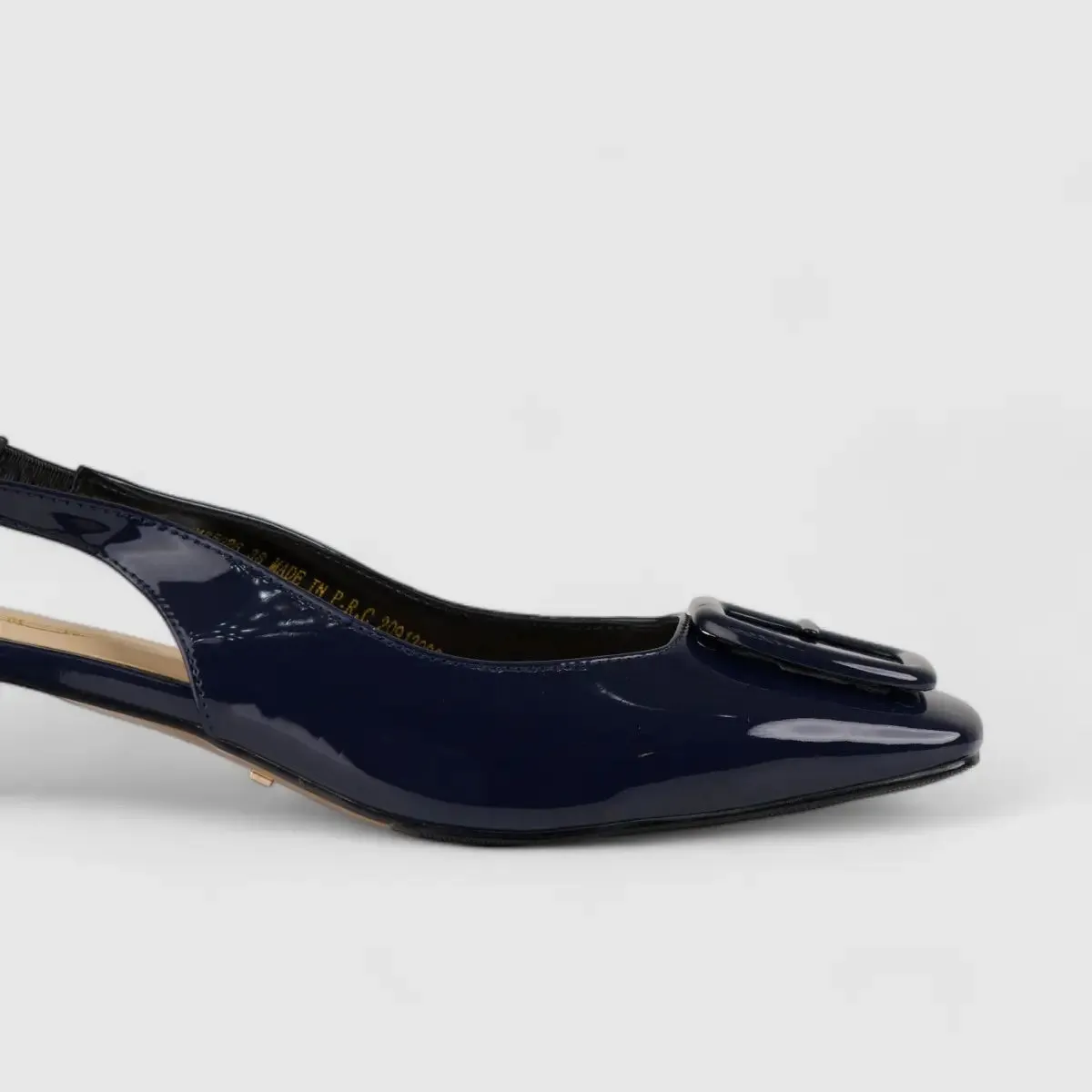 Bulbul Slingback Block Heel Navy CAR5028