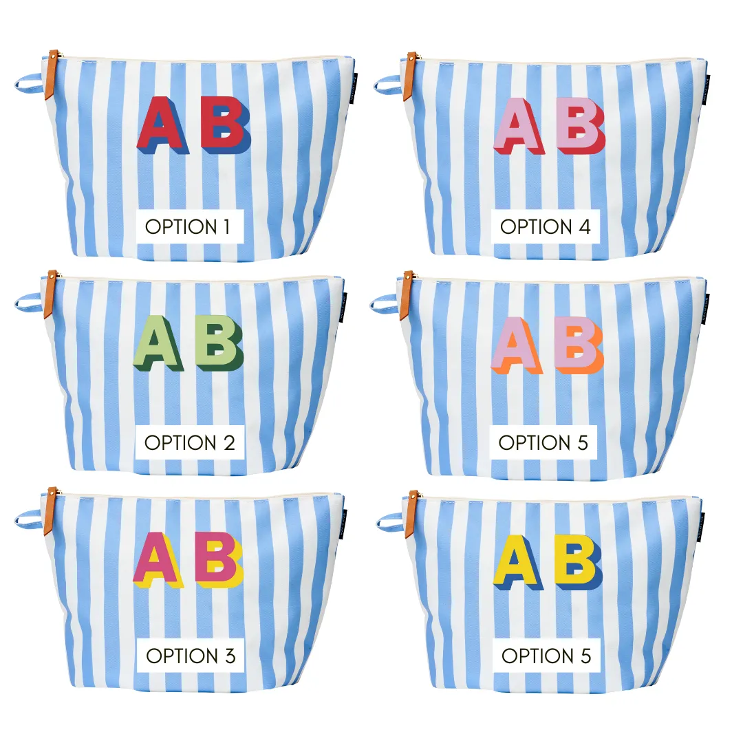 Cabana Pouch - Blue