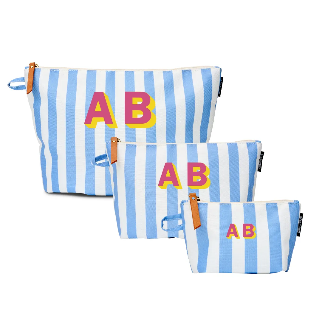 Cabana Pouch - Blue