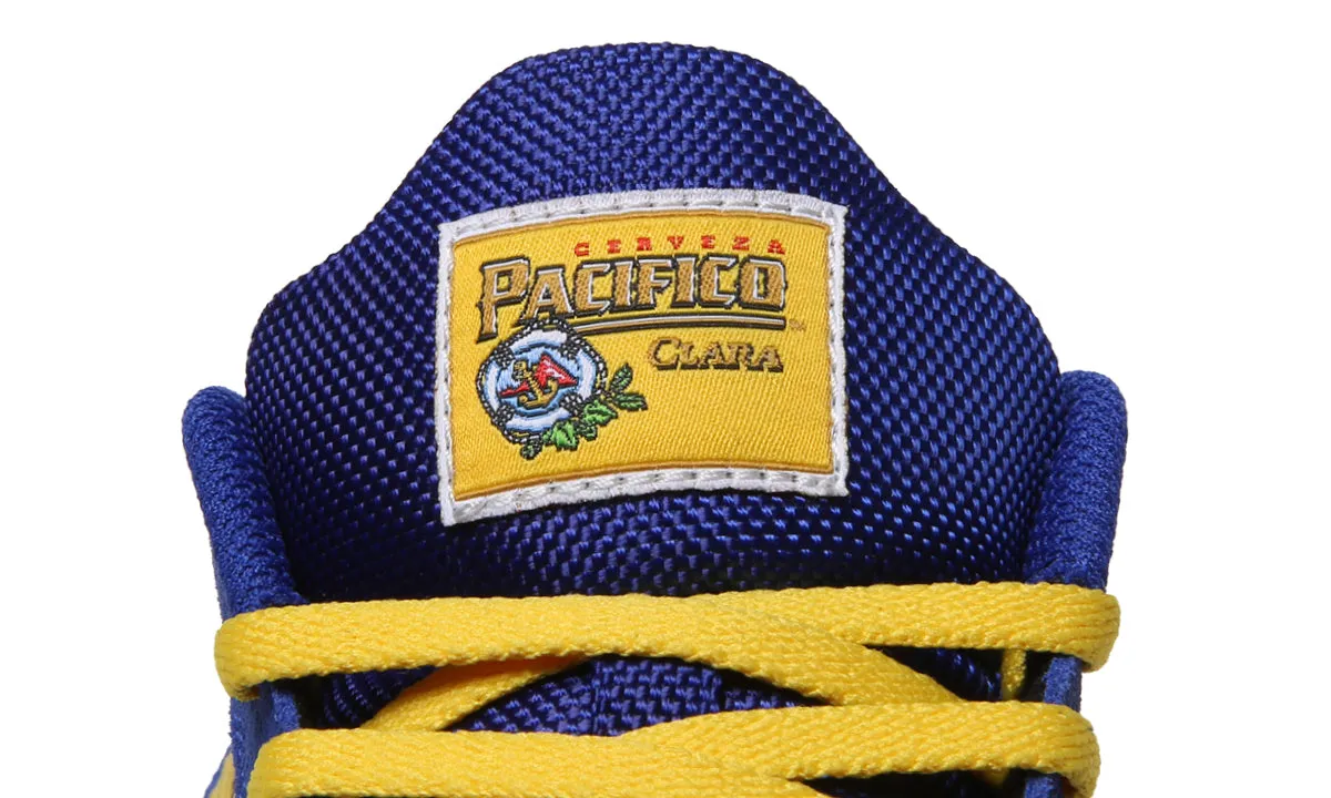 Cambridge - Blue/Yellow Suede