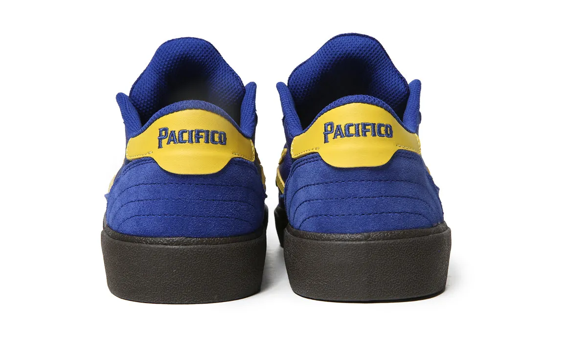 Cambridge - Blue/Yellow Suede