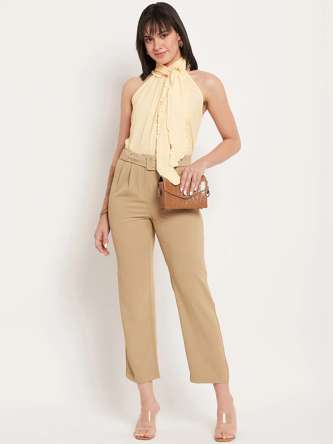 Camla Barcelona Beige Palazzo