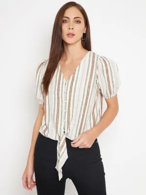 Camla Barcelona Beige Top