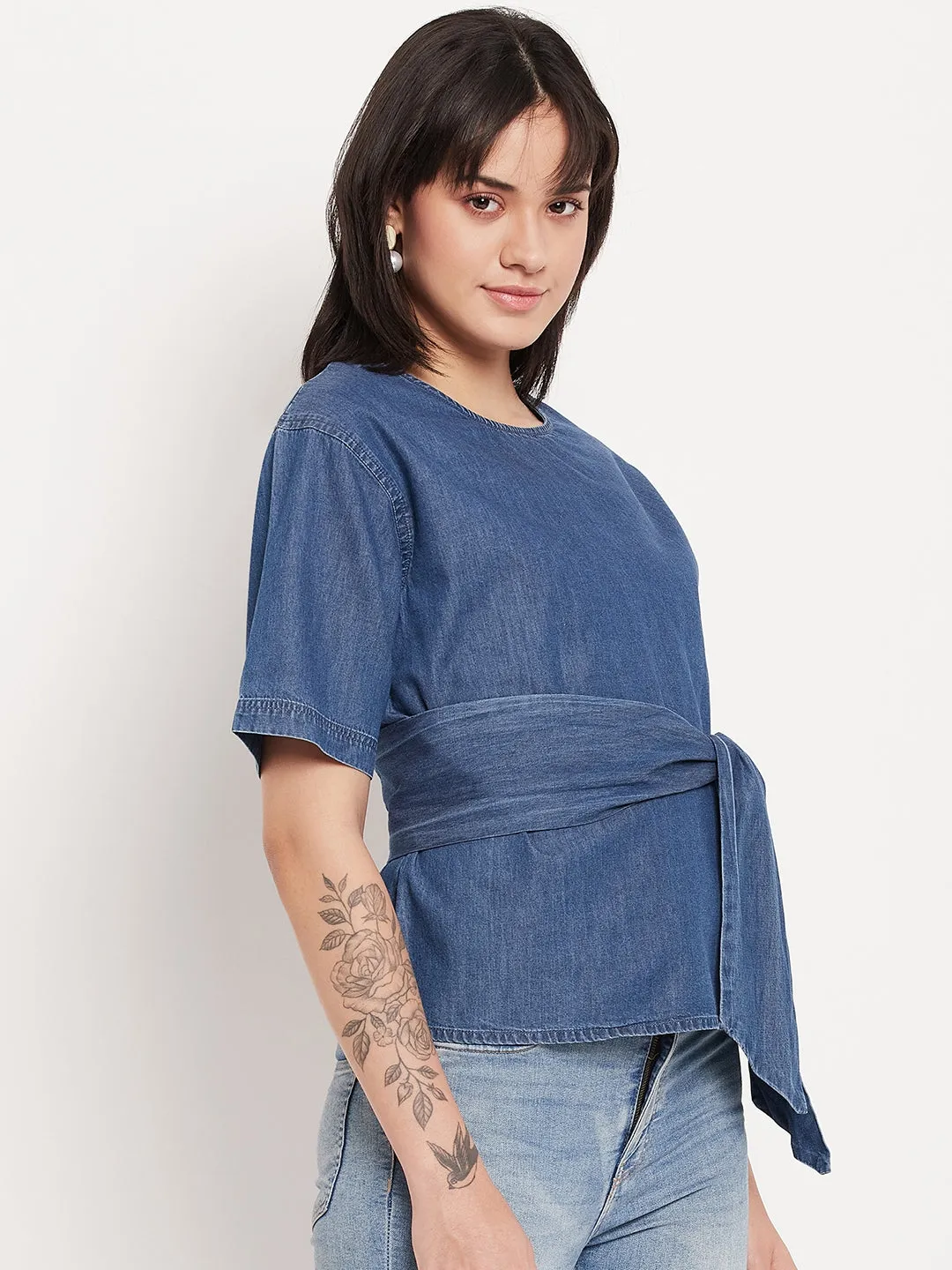 Camla Barcelona Blue Top