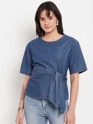 Camla Barcelona Blue Top