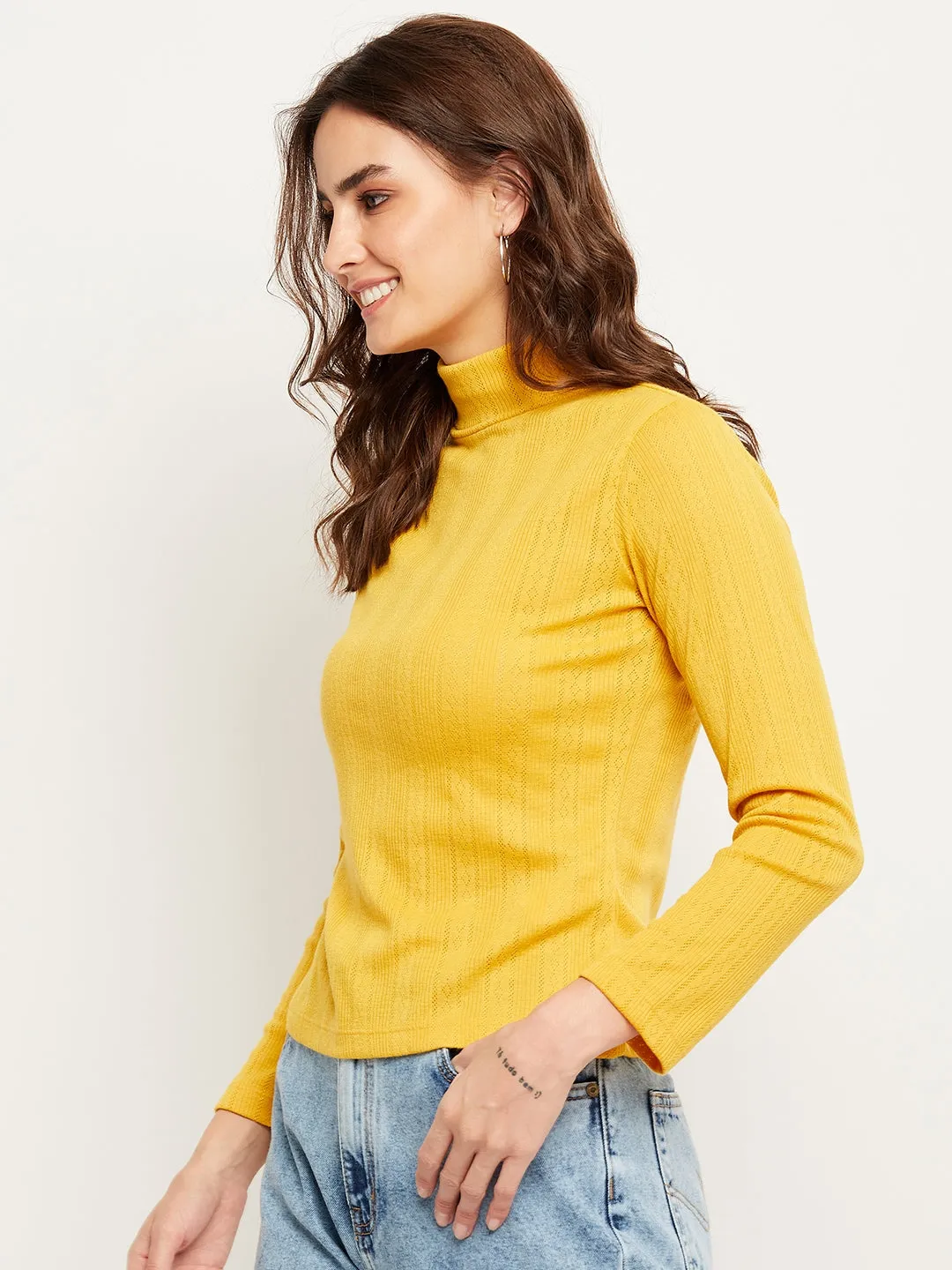 Camla Barcelona Mustard Top